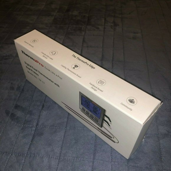 ThermoPro Meat Thermometer Dual Probe Digital Cook - Picture 8 of 9
